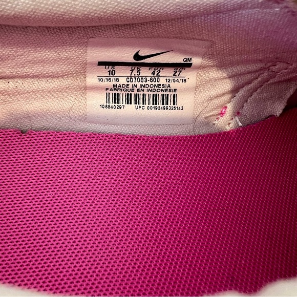 Nike Women’s Court Royale Leser Floral Print Slip On Shoes Sneakers Size 10 EUC - Picture 8 of 9